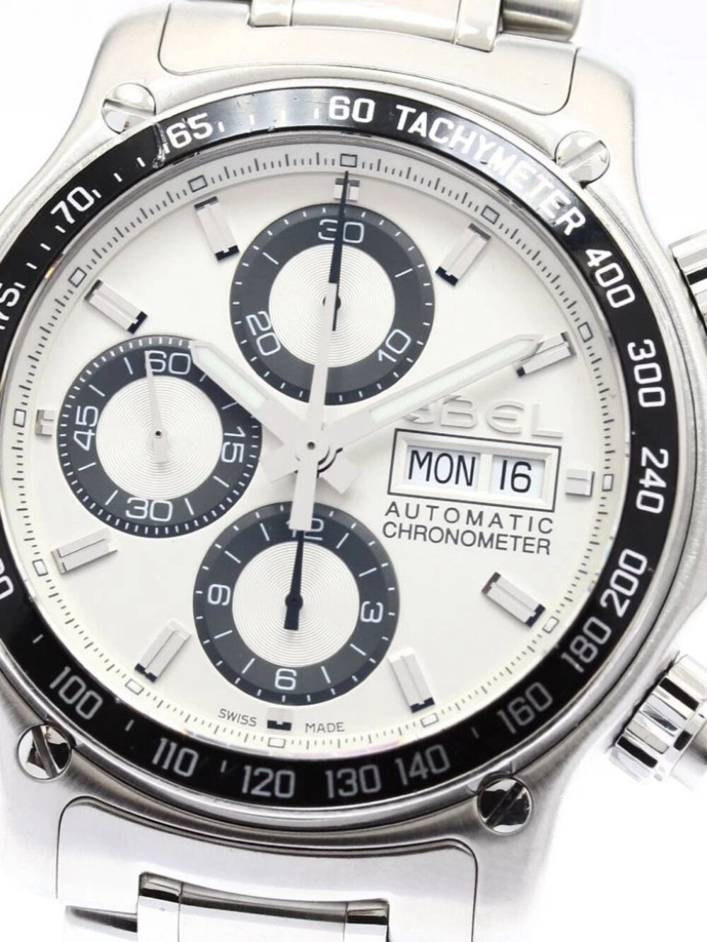 EBEL 1911 Discovery E9750L62 Day-Date Chronograph Automatic Men's Watch_889373